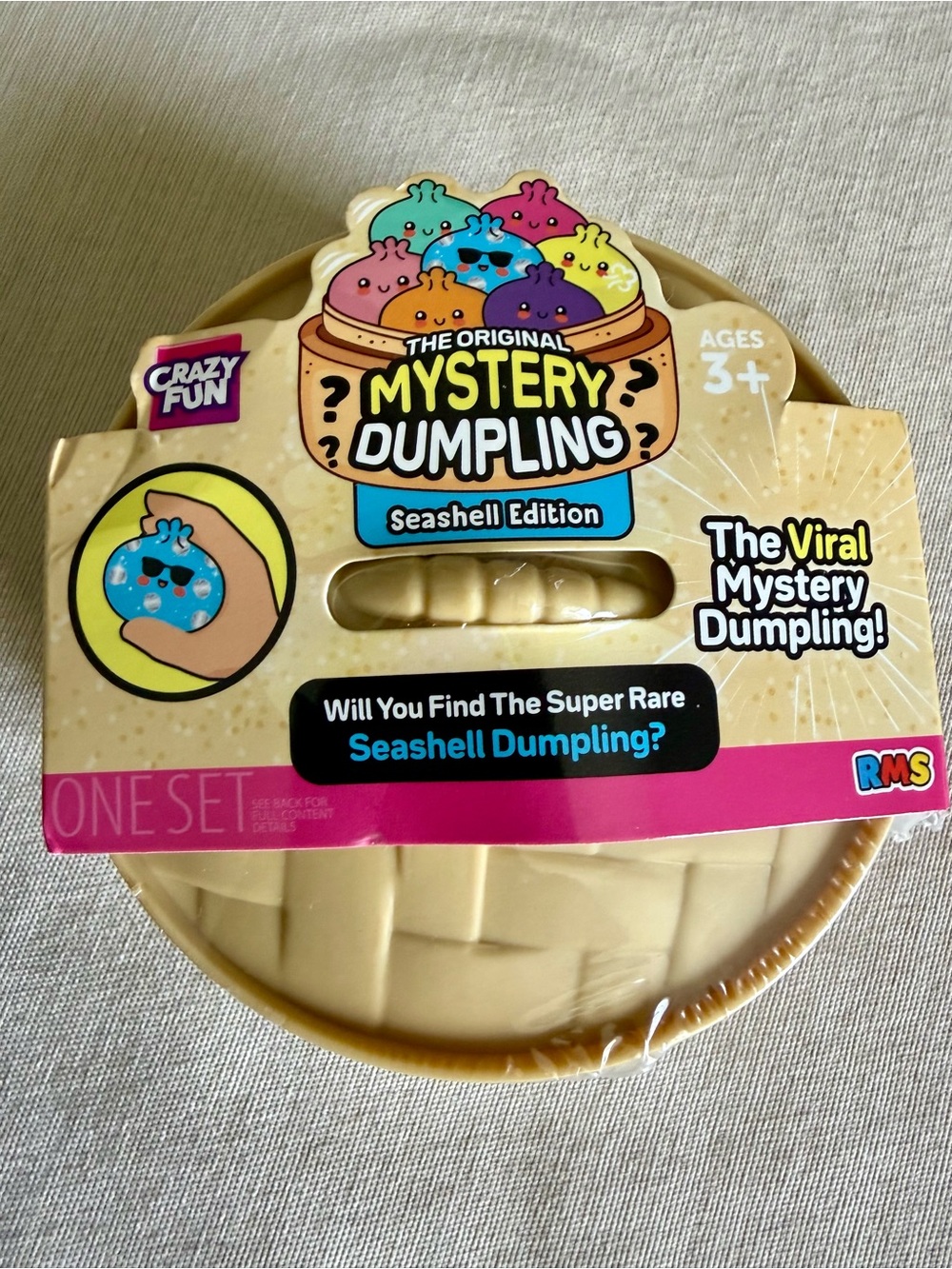 The Original Mystery Dumpling Seashell Edition - Beige Case